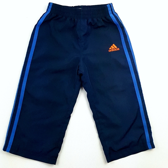 ADIDAS 2pc Blue Orange Track Suit - Picture 9 of 11